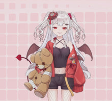 Load and play video in Gallery viewer, Custom kawaii Vtuber model Commission, Character Design, Cutting, Rigging package(OC/DND/Genshin/Furry/FFxiv/Fanart)
